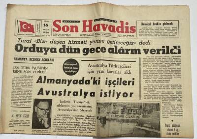 Son Havadis Gazetesi 16 Aralık Cuma - Walt Disney Öldü GZ60297 - 1