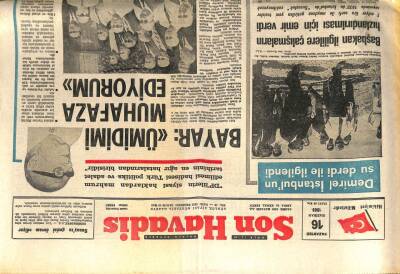 Son Havadis Gazetesi 16 Haziran 1969 - Ham Petrol Üretimi Rekor Seviyede GZ103372 - 2