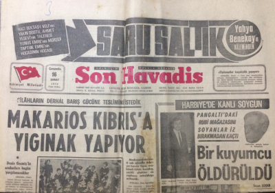 Son Havadis Gazetesi 16 Mart 1972 - Lig Fırtınası Geliyor - GZ12219 - 1