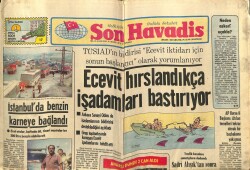 Son Havadis Gazetesi 16 Mayıs 1979 - Ecevit Hırslandıkça İşadamları Bastırıyor GZ65507 - 1