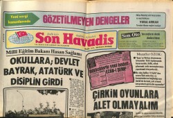 Son Havadis Gazetesi 16 Şubat 1981 - İngiltere , Türk Lokumu Yapacak Türklere Çalışma İzni Verdi GZ102261 - 1