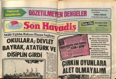 Son Havadis Gazetesi 16 Şubat 1981 - İngiltere , Türk Lokumu Yapacak Türklere Çalışma İzni Verdi GZ102261 - 1