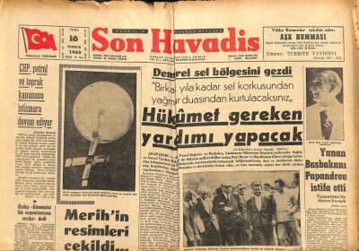 Son Havadis Gazetesi 16 Temmuz 1965 - TRTnin Mahkemeye Verilmesi İstendi GZ102290 - 2