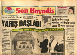 Son Havadis Gazetesi 16 Temmuz 1981 - Peygamberimizin Hırkasının Anahtarı İki Hanımın Elinde GZ69810 - 1