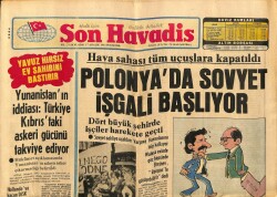 Son Havadis Gazetesi 17 Aralık 1981 - İpek Erdem Yepyeni Bir Repertuar Peşinde GZ65397 - 1
