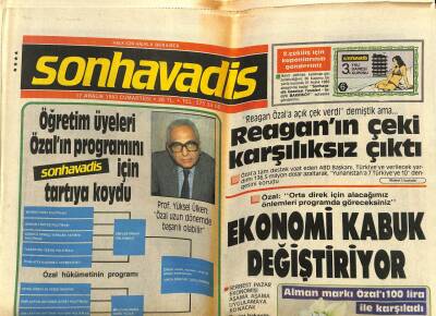 Son Havadis Gazetesi 17 Aralık 1983 - MDP Gelecekle İlgili Karar Toplantısını Bugün Yapıyor GZ102286 - 1