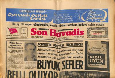 Son Havadis Gazetesi 17 Haziran 1971 - ODTÜ Politika Savaş Arenası Olamaz GZ74286 - 1
