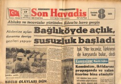 Son Havadis Gazetesi 17 Mart 1965 - Aşık Veysel'in Son Şiirini Yıldız Tezcan Plâğa Okuyor GZ158808 - Gökçekoleksiyon