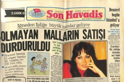 Son Havadis Gazetesi 17 Mart 1979 - Sezen Aksu TRTye Ateş Püskürüyor GZ102275 - 2