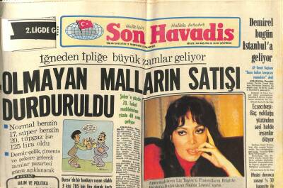 Son Havadis Gazetesi 17 Mart 1979 - Sezen Aksu TRTye Ateş Püskürüyor GZ102275 - 2