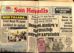 Son Havadis Gazetesi 17 Mayıs 1980 - THY Grevden Sonra İlk Seferini Kıbrısa Yaptı GZ69070 - 2