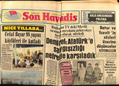 Son Havadis Gazetesi 17 Mayıs 1980 - THY Grevden Sonra İlk Seferini Kıbrısa Yaptı GZ69070 - 2