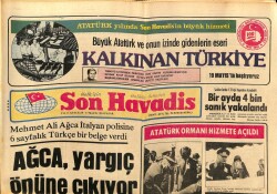 Son Havadis Gazetesi 17 Mayıs 1981 - Celal Bayar 99. Yaşını Hastanede Kutladı GZ69789 - 1