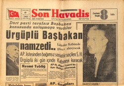 Son Havadis Gazetesi 17 Şubat 1965 - İran Şah'ı Dün Yeşilköye Uğradı - Erkin Uygun Bir İş Arıyor GZ158652 - Gökçekoleksiyon