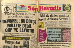 Son Havadis Gazetesi 17 Şubat 1979 - Sezen Aksu İlk Filminde Tam Not Aldı GZ102074 - 1