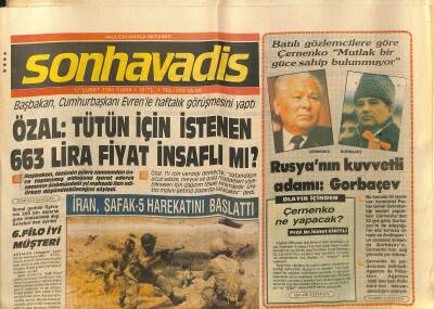 Son Havadis Gazetesi 17 Şubat 1984 - Veliaht Prens Charles Utancından Kızardı - Amerikalı Gözlemci Romada Öldürüldü GZ121115 - 1