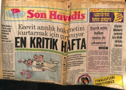 Son Havadis Gazetesi 18 Haziran 1979 - Beyaz Perdenin Taçsız Kralı Ayhan Işık 7 Gün Komada Kaldıktan Sonra Vefat Etti GZ69476 - 2