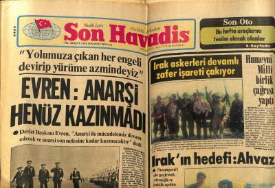 Son Havadis Gazetesi 18 Kasım 1980 - TİKP Başkanı Doğu Perinçek İle 8 Arkadaşı Teslim Oldu.. GZ59036 - 1