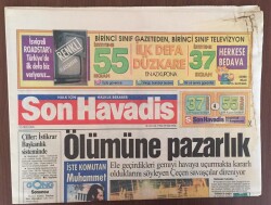 Son Havadis Gazetesi 18 Ocak 1996 - Çiller İstikrar Başkanlık Sisteminde GZ10313 - 2
