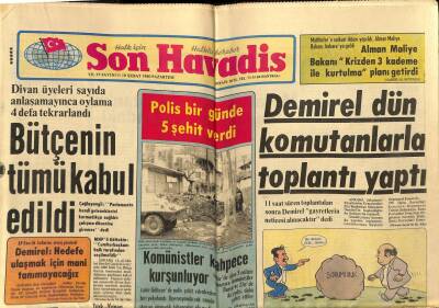 Son Havadis Gazetesi 18 Şubat 1980 - Gönül Yazar Sahne Çalışmalarını Kızı Yasemin İçin Yavaşlatacak GZ80546 - 1