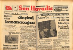 Son Havadis Gazetesi 18 Temmuz 1965 - Yıldız Tezcan Plak Şirketlerini Suçladı GZ102292 - 2