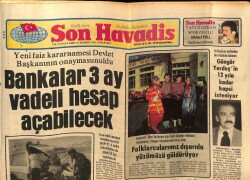 Son Havadis Gazetesi 18 Temmuz 1981 - Güngör Yerdeşin 12 Yıla Kadar Hapsi İsteniyor GZ69812 - 2