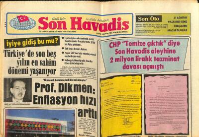 Son Havadis Gazetesi 19 Ağustos 1978 - Elvis Presleyi Yaşatmaya Çalışıyorlar GZ65356 - 2