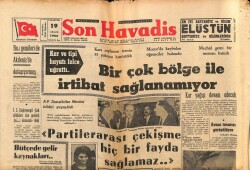 Son Havadis Gazetesi 19 Aralık 1966 - Aşırı Solcu 2 Doçent Prof. Olmaya Çalışıyor GZ69804 - 1