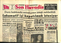 Son Havadis Gazetesi 19 Ekim 1963 - Kennedy , Tito İle El Sıkışırken Resim Çektirmedi GZ102106 - 1