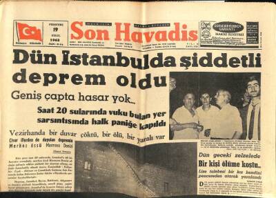 Son Havadis Gazetesi 19 Eylül 1963 - Yunanistan Eratamana Siyasi İltica Hakkı Tanıdı GZ102110 - 2