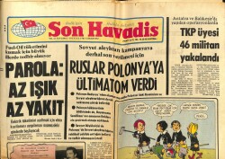 Son Havadis Gazetesi 19 Eylül 1981 - Gelibolu Adlı Film Büyük Başarı Kazandı GZ102197 - 1