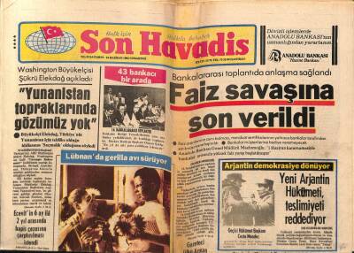Son Havadis Gazetesi 19 Haziran 1982 - Emel Sayın da Açılıp Saçıldı GZ69106 - 1