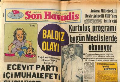 Son Havadis Gazetesi 19 Kasım 1979 - Aynur Aydan İnzivadan Çıktı Ve Yeniden Çalışmalarına Başladı GZ69757 - 1