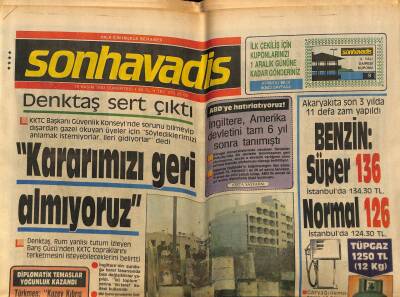 Son Havadis Gazetesi 19 Kasım 1983 - Doğum Günü Hediyesi GZ58580 - 1