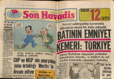Son Havadis Gazetesi 19 Ocak 1980 - Türkiye Libya Protokolü İmzalandı GZ74078 - 1