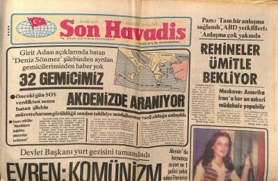 Son Havadis Gazetesi 19 Ocak 1981 - 1981 Rizespor Takım Posteri GZ97957 - 1