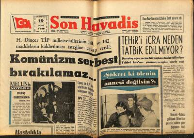 Son Havadis Gazetesi 19 Şubat 1966 - TRT Dış Politikamıza Aykırı Yayınlar Yapıyor GZ77492 - 1