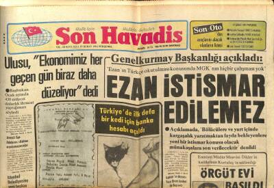 Son Havadis Gazetesi 19 Şubat 1981 - Filipinlerde Bir Genç Papa Paule Saldırdı GZ102263 - 2