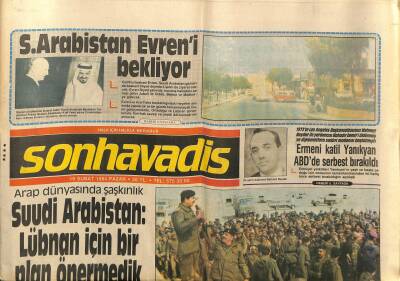 Son Havadis Gazetesi 19 Şubat 1984 - Neşe Erberk Avusturyada Taç Giydi - Müşerref Tezcana Sahne Yasak!.. GZ121116 - 1