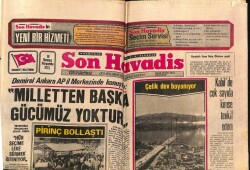 Son Havadis Gazetesi 19 Temmuz 1973 - Boğaz Ve Haliç Köprüsü Çalışmaları Hızlandı GZ69232 - 1