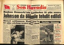 Son Havadis Gazetesi 2 Aralık 1963 - Ankara - İstanbul Yolunda Büyük Trafik Kontrolü Yapıldı GZ65321 - 2