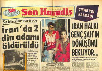Son Havadis Gazetesi 2 Eylül 1981 - Ali Rıza Çarmıklının Torununun Sünneti Göz Kamaştırıcı Oldu GZ102200 - 1