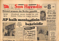 Son Havadis Gazetesi 2 Mart 1965 - Elizabeth Taylor'un Yarım Milyonluk Mücevheratı Çalındı GZ158823 - Gökçekoleksiyon