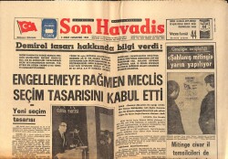 Son Havadis Gazetesi 2 Mart 1968 - Brigitte Bardot Ne Yaptığını Bilmiyor - Türkân Şoray Hakkında Çıkan Dedikoduları Yalanlıyor GZ158778 - Gökçekoleksiyon
