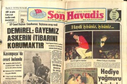 Son Havadis Gazetesi 2 Mart 1979 - Eski Ve Yeni Eşleri İran Şahı'nı Anlatıyor - Müzik Dünyamıza Altın Yağıyor İbrahim Tatlıses, Bülent Ersoy GZ143085 - 1