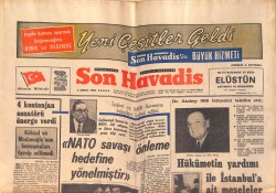 Son Havadis Gazetesi 2 Şubat 1969 - Köksal Ve Madanoğlu'nun Konuşmaları Tasvip Edilmedi GZ158774 - Gökçekoleksiyon