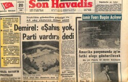 Son Havadis Gazetesi 20 Ağustos 1969 - Selda Alkorun Burnu Bile Kanamadı GZ103366 - 1