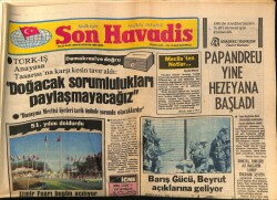 Son Havadis Gazetesi 20 Ağustos 1982 - Can Has Ve Behice Muhassıloğlunun Nişan Yüzüklerini Demirel Taktı GZ69123 - 2