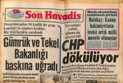 Son Havadis Gazetesi 20 Aralık 1979 - Bu Gece Bütün Kalpler Şekip Ayhan Özışık İçin Atacak * Zeki Müren - Erol Evgin - Ajda Pekkan GZ74127 - 1
