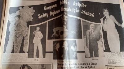 Son Havadis Gazetesi 20 Aralık 1979 - Bu Gece Bütün Kalpler Şekip Ayhan Özışık İçin Atacak * Zeki Müren - Erol Evgin - Ajda Pekkan GZ74127 - 2
